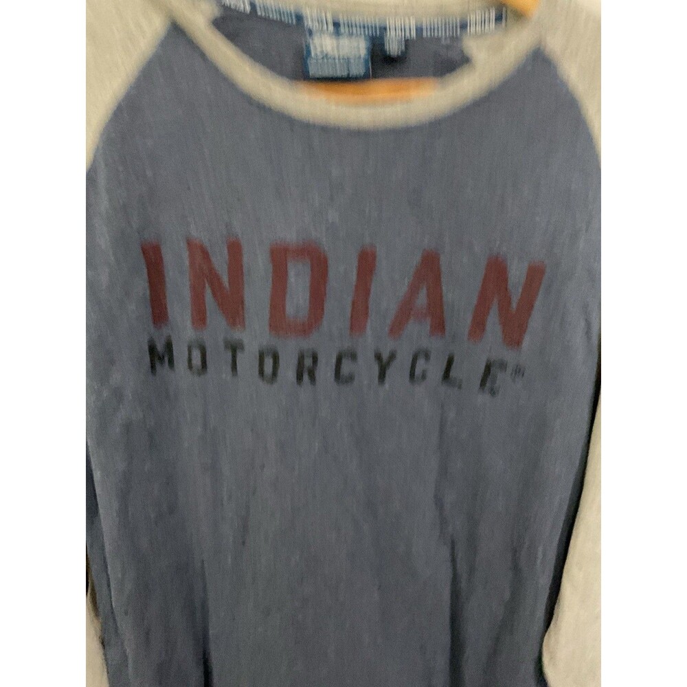 Indian Motorcycle Long Sleeve Raglan Shirt - Picture 4 of 6